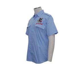 R066 量身訂造工作服襯衫 來辦訂購餐廳恤衫 雙胸袋 肩帶 設計襯衫款式專門店  R066 量身訂造工作服襯衫 來辦訂購餐廳恤衫 雙胸袋 肩帶 設計襯衫款式專門店
